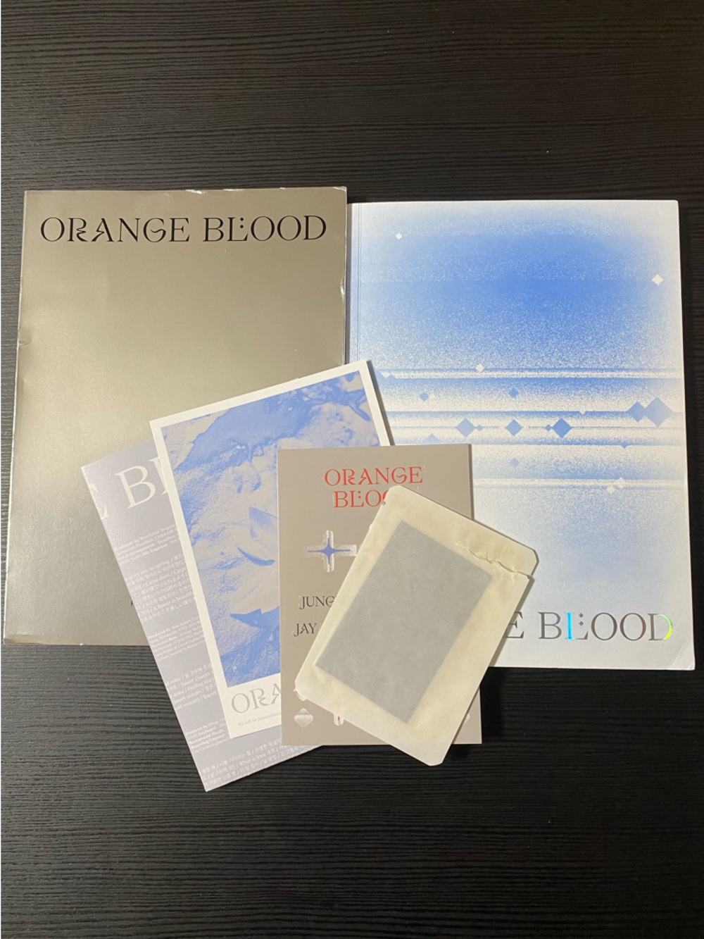 ENHYPEN BLOOD ORANGE ALBUM - slight damage at ends
